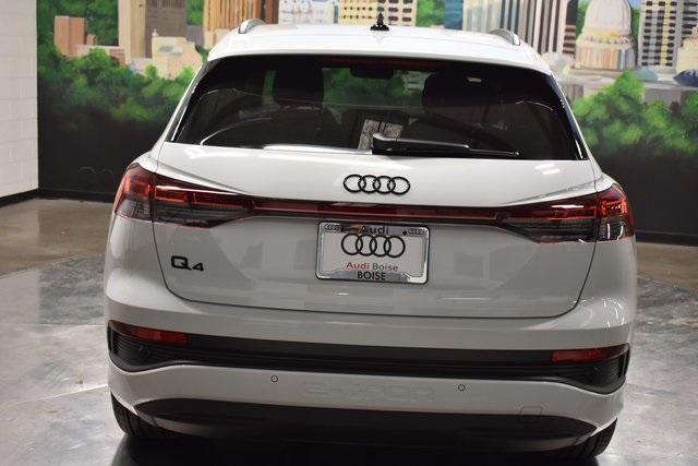 new 2025 Audi Q4 e-tron car, priced at $55,585