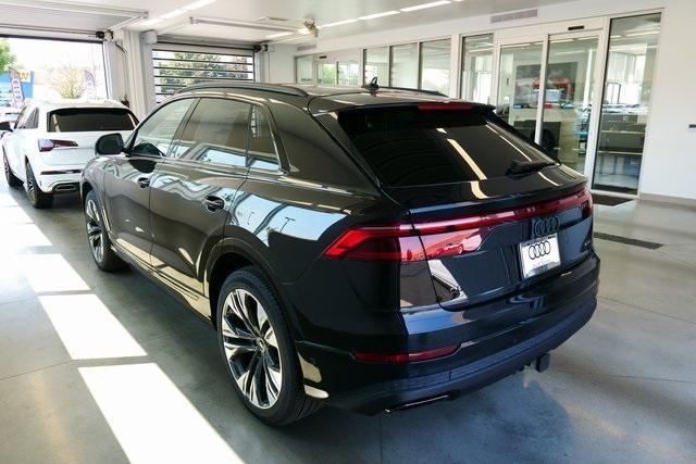 new 2025 Audi Q8 car, priced at $88,410