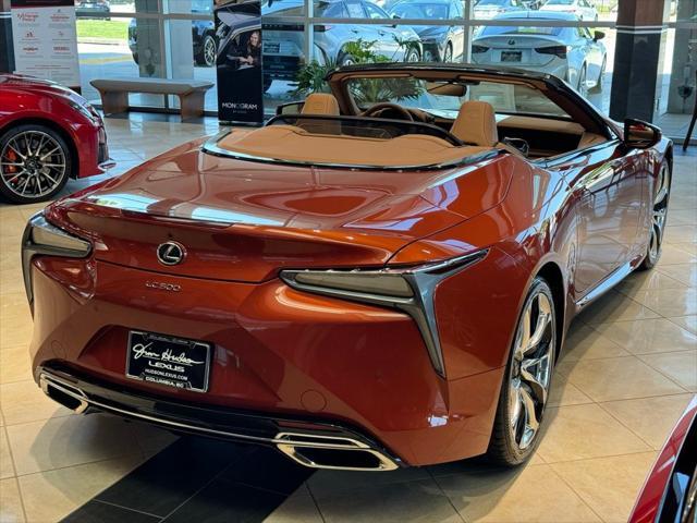 used 2023 Lexus LC 500 car, priced at $109,662