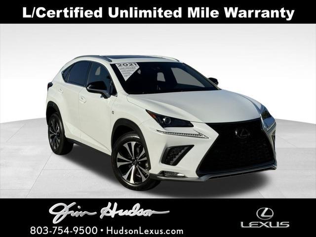 used 2021 Lexus NX 300 car, priced at $35,662