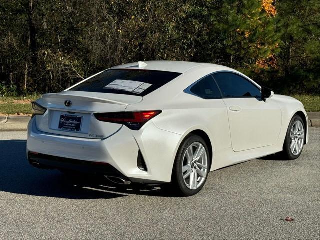 new 2024 Lexus RC 300 car, priced at $52,712