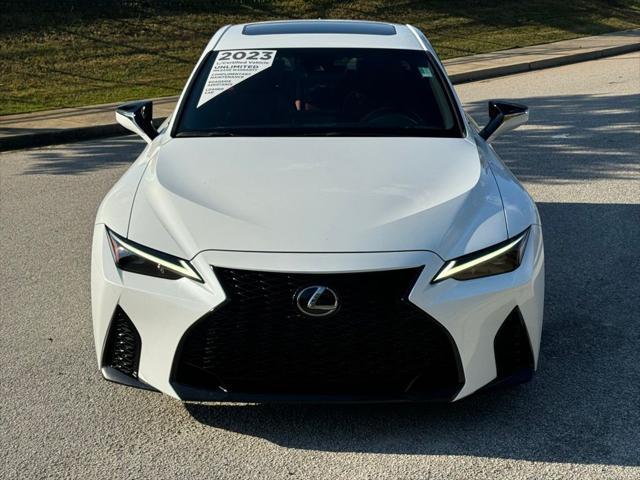 used 2023 Lexus IS 350 car, priced at $47,942