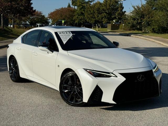 used 2023 Lexus IS 350 car, priced at $47,942