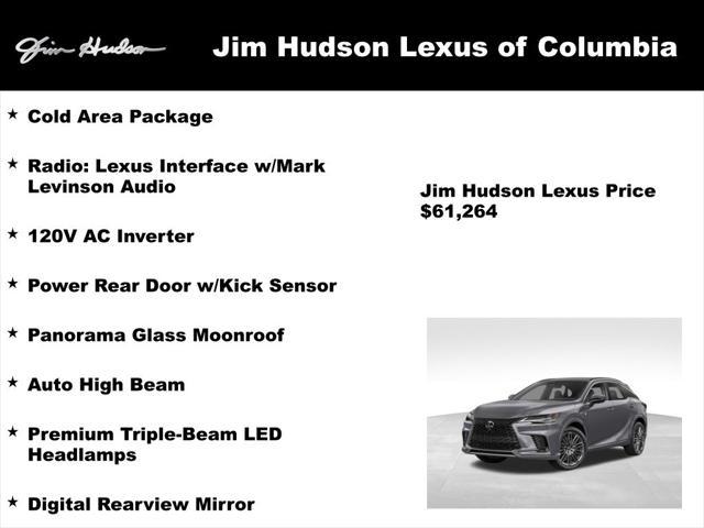 used 2023 Lexus RX 500h car, priced at $58,963