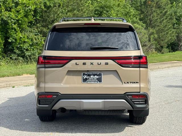 new 2025 Lexus LX 700h car, priced at $121,626