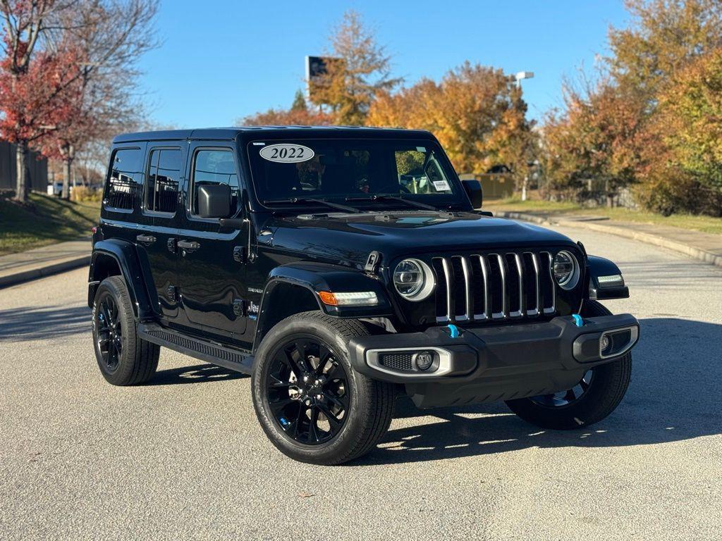 used 2022 Jeep Wrangler Unlimited car, priced at $34,632