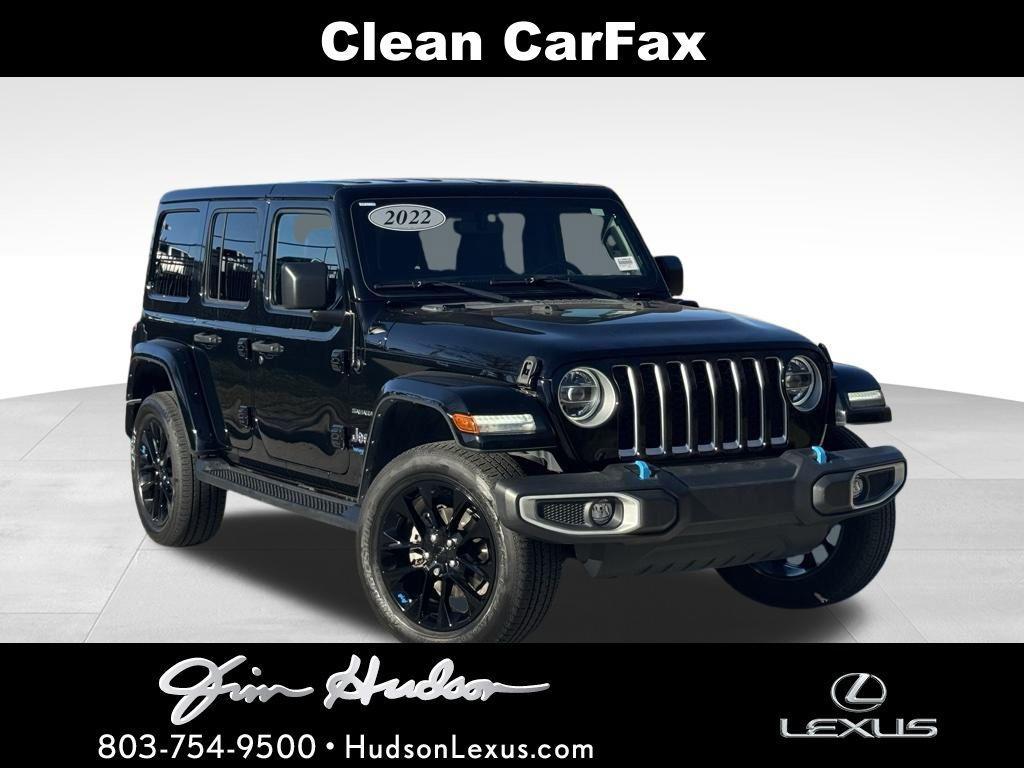 used 2022 Jeep Wrangler Unlimited car, priced at $34,632