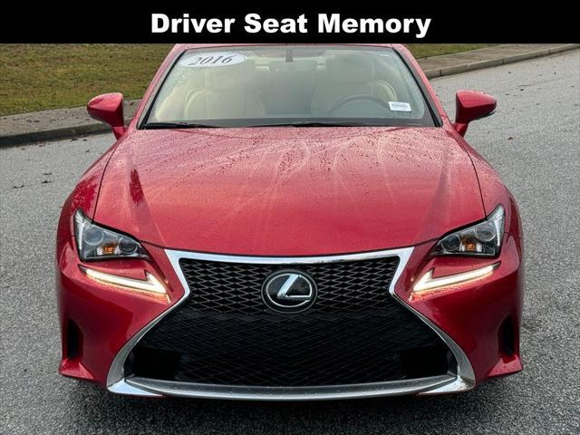 used 2016 Lexus RC 350 car, priced at $32,934