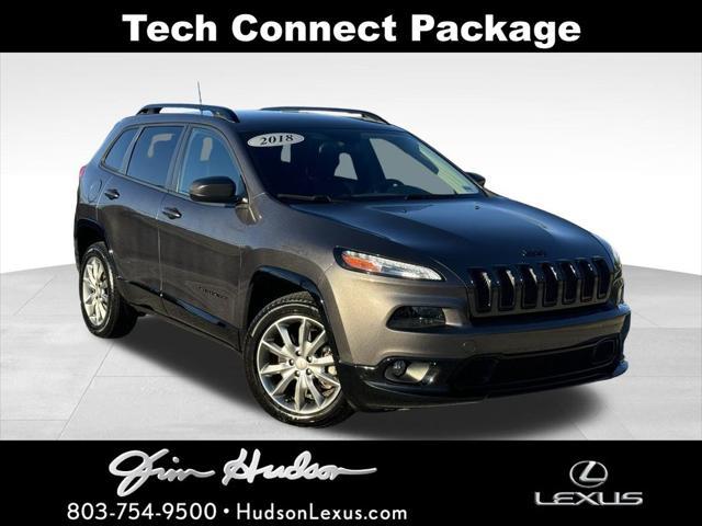 used 2018 Jeep Cherokee car, priced at $16,642