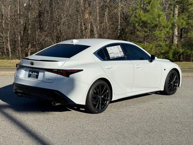 new 2025 Lexus IS 350 car, priced at $49,120