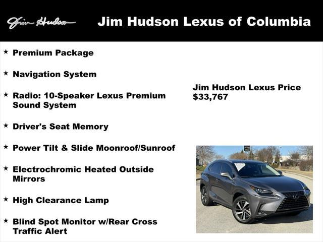 used 2020 Lexus NX 300h car, priced at $34,466