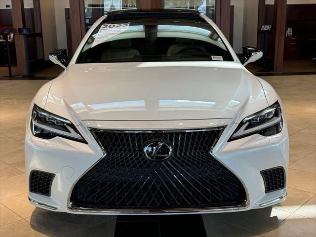 used 2022 Lexus LS 500 car, priced at $64,358