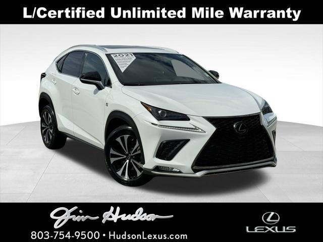 used 2021 Lexus NX 300 car, priced at $36,662