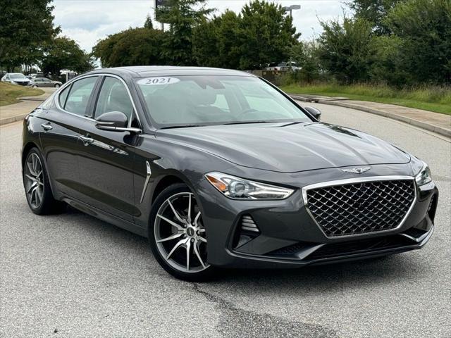 used 2021 Genesis G70 car, priced at $30,662