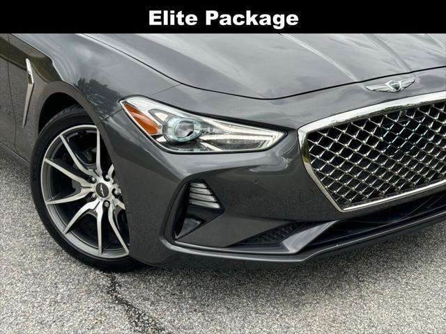 used 2021 Genesis G70 car, priced at $30,662