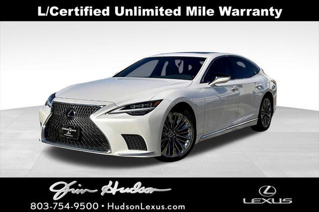 used 2021 Lexus LS 500 car, priced at $62,850