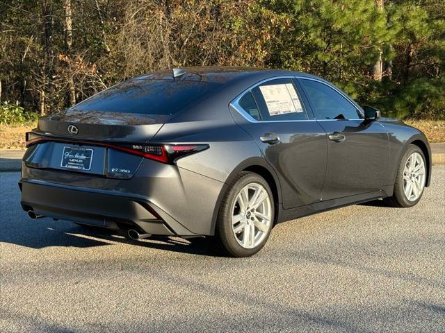 new 2024 Lexus IS 300 car, priced at $47,932