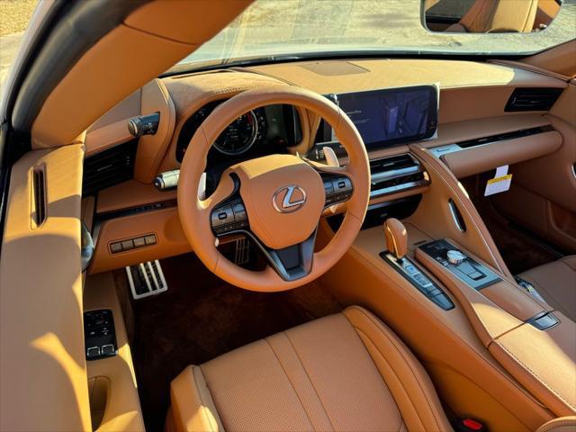 new 2024 Lexus LC 500 car, priced at $117,002