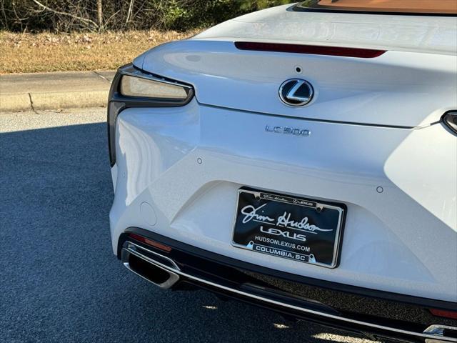 new 2024 Lexus LC 500 car, priced at $117,002