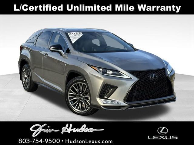 used 2022 Lexus RX 350 car, priced at $44,462