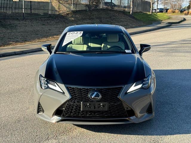 used 2023 Lexus RC 350 car, priced at $50,462