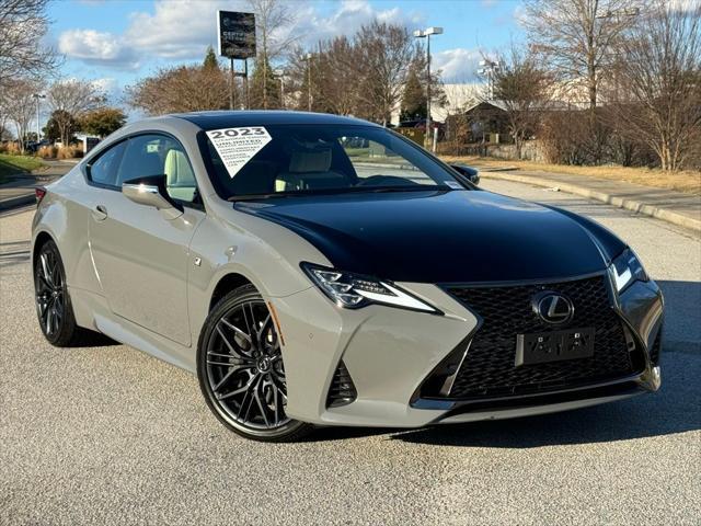 used 2023 Lexus RC 350 car, priced at $50,462