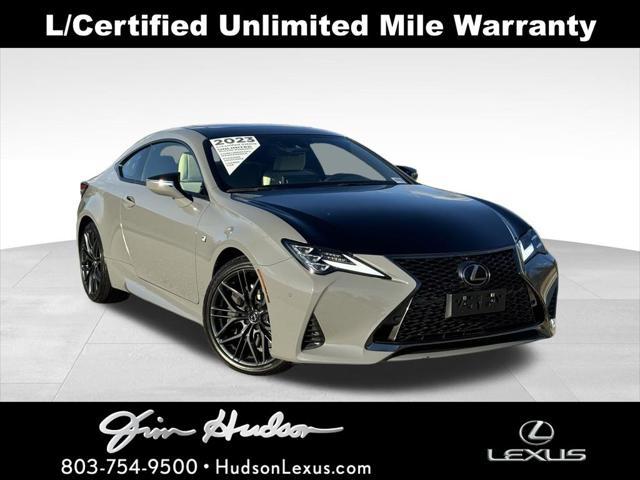 used 2023 Lexus RC 350 car, priced at $50,462