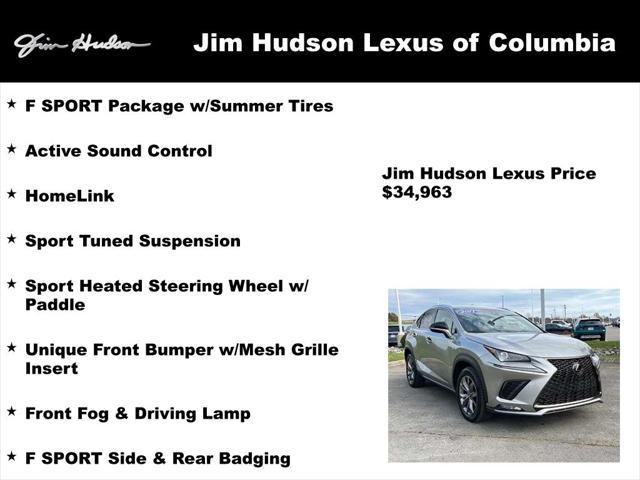 used 2021 Lexus NX 300 car, priced at $35,662