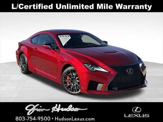 used 2022 Lexus RC F car, priced at $78,811