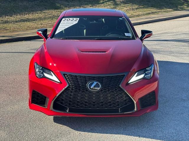 used 2022 Lexus RC F car, priced at $79,662