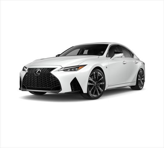new 2024 Lexus IS 350 car, priced at $53,312