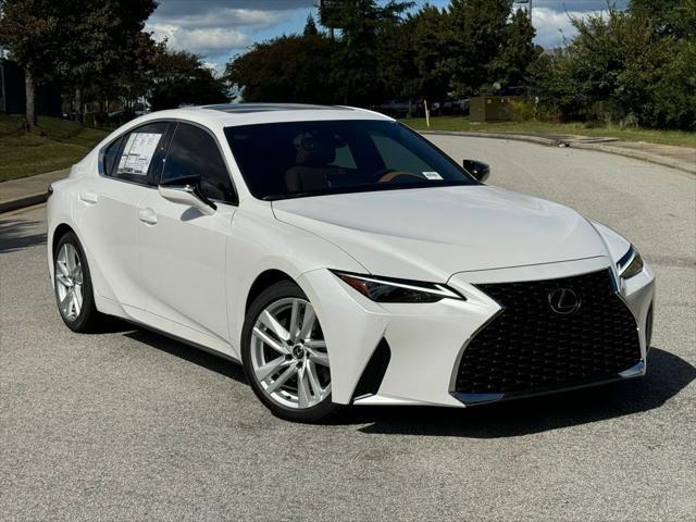 new 2024 Lexus IS 300 car, priced at $47,852