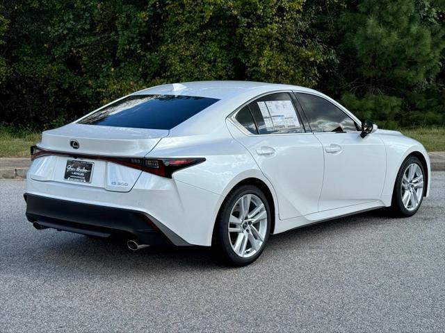 new 2024 Lexus IS 300 car, priced at $47,852