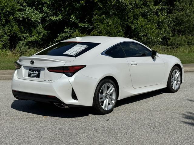 new 2024 Lexus RC 300 car, priced at $52,852