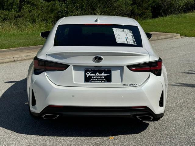 new 2024 Lexus RC 300 car, priced at $52,852