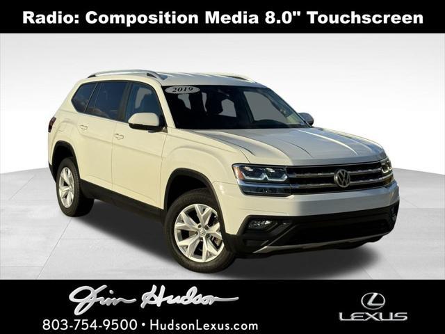 used 2019 Volkswagen Atlas car, priced at $22,662