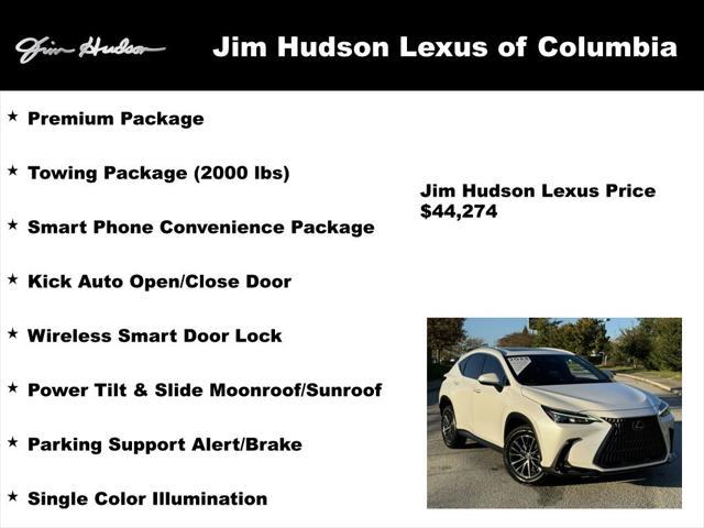 used 2022 Lexus NX 350 car, priced at $44,973