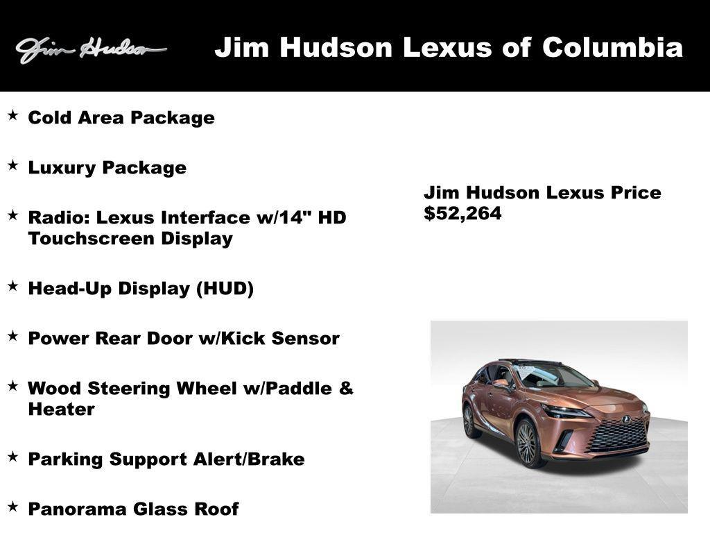 used 2023 Lexus RX 350 car, priced at $51,963