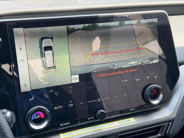 new 2025 Lexus TX 500h car, priced at $77,636