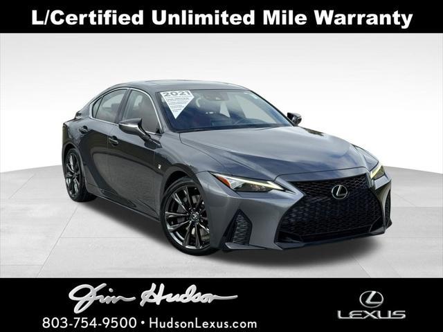 used 2021 Lexus IS 350 car, priced at $40,961