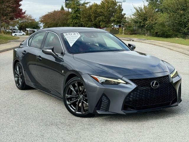 used 2021 Lexus IS 350 car, priced at $40,961