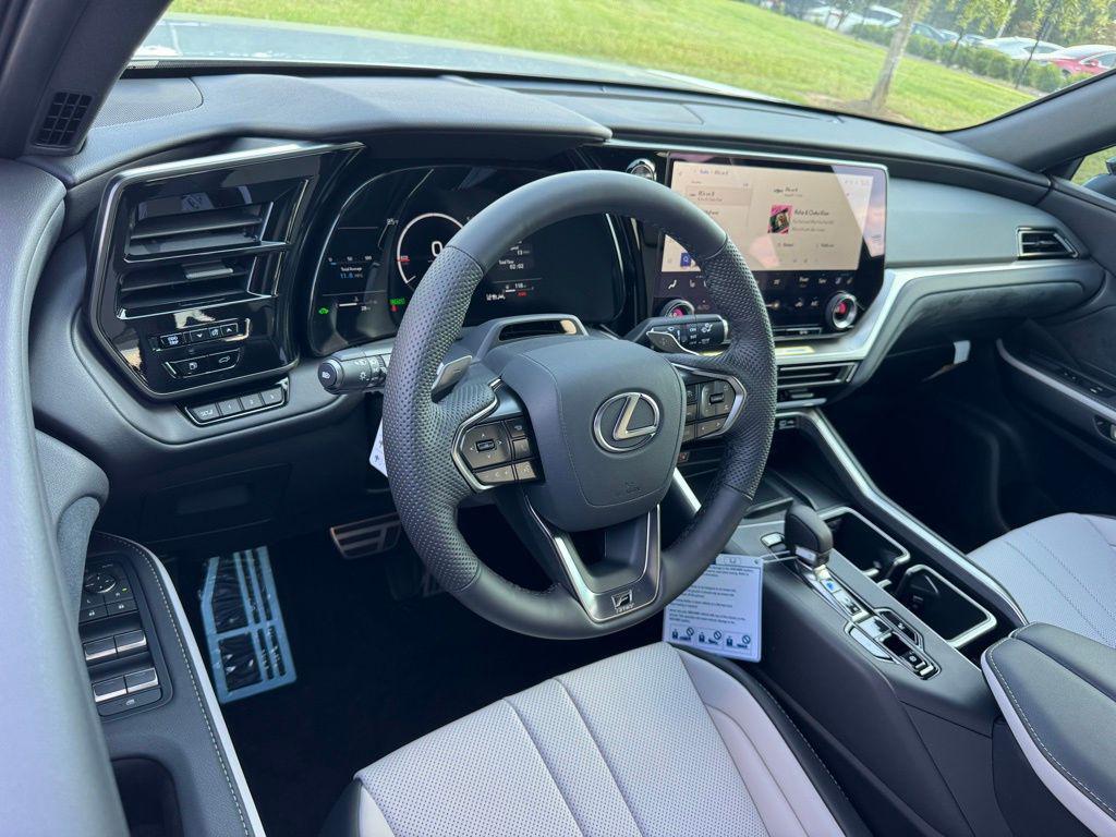 new 2025 Lexus TX 500h car, priced at $77,446