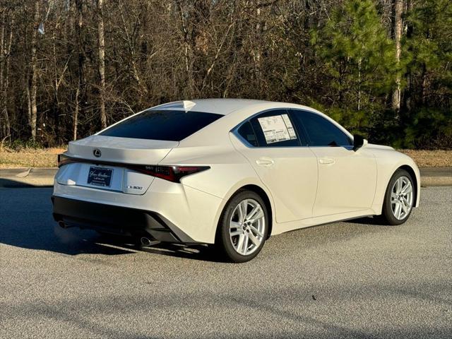 new 2024 Lexus IS 300 car, priced at $47,782