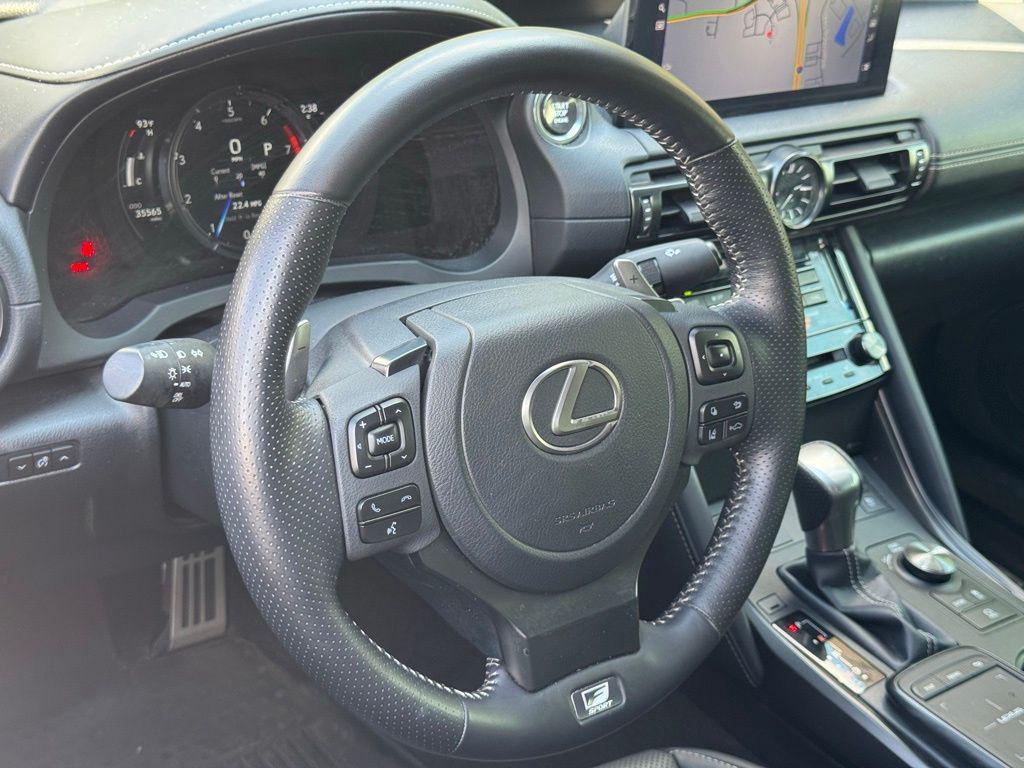 used 2023 Lexus IS 350 car, priced at $44,662