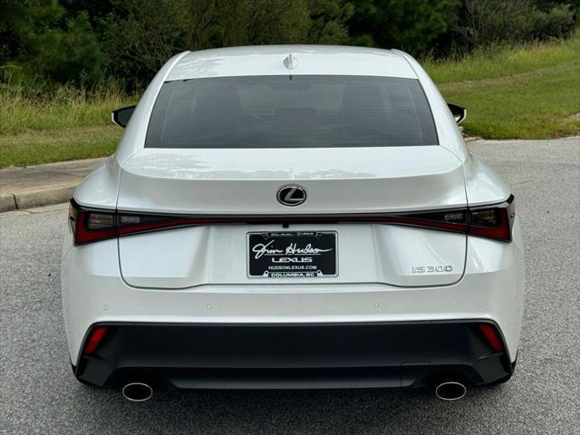 new 2024 Lexus IS 300 car, priced at $47,757