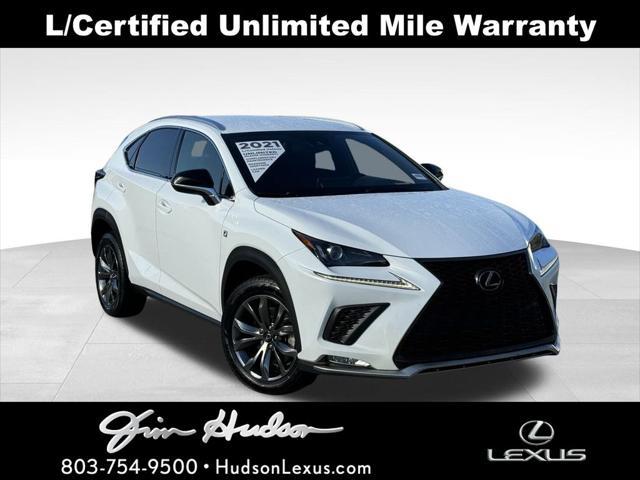 used 2021 Lexus NX 300 car, priced at $33,963