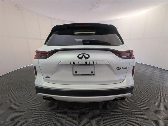 new 2025 INFINITI QX50 car, priced at $54,170