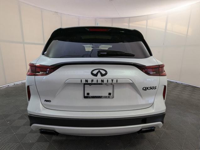 new 2025 INFINITI QX50 car, priced at $54,170