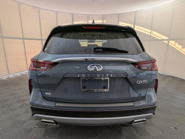 new 2025 INFINITI QX50 car, priced at $50,240