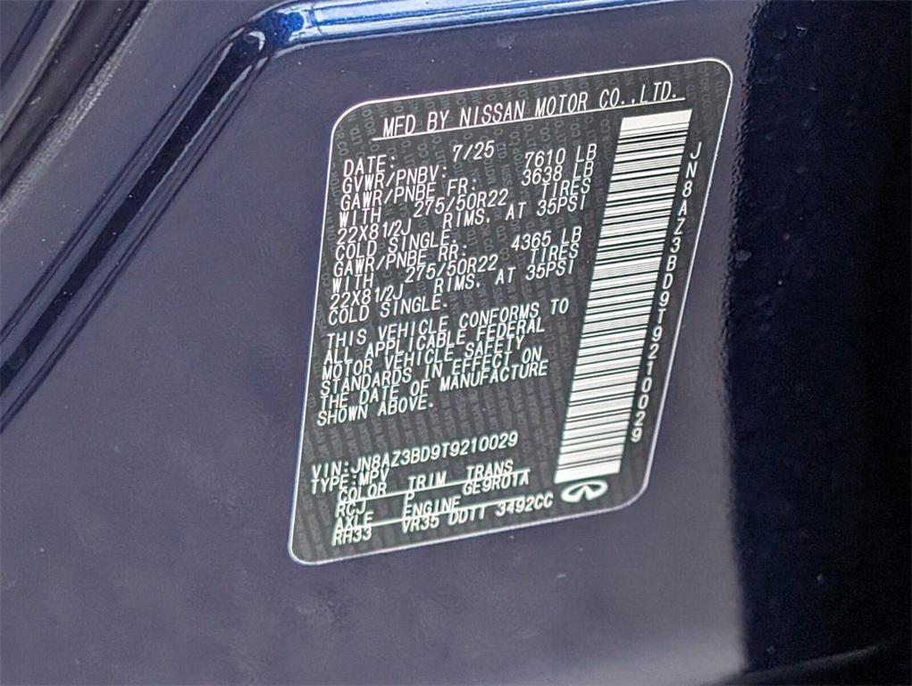 new 2026 INFINITI QX80 car, priced at $85,386